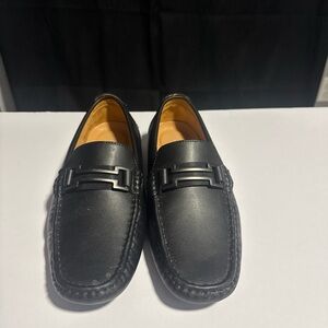 Bruno Marc Hugh-1 Size 7.5 Brown Horsebit Driver Loafer Leather Shoes